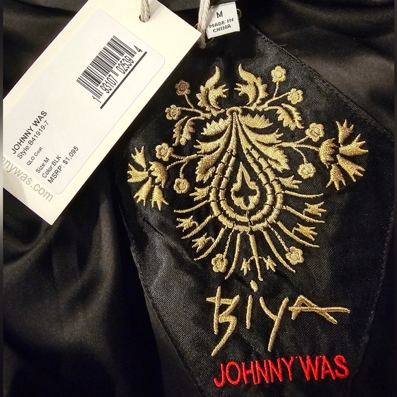 Johnny Was Biya Embroidered Coat *Rare - Picture 16 of 16